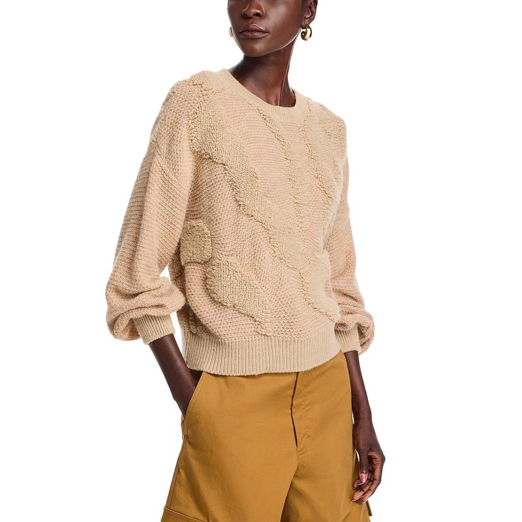 Aldo Martins Women’s Sidley Sweater Camel Medium $274.00